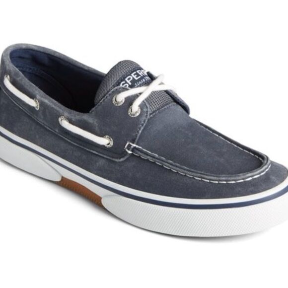 Sperry Men’s Boat Blue Salt Washed loafers Size 10 - Picture 1 of 9